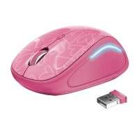 Мишка TRUST Yvi FX Wireless Mouse - pink