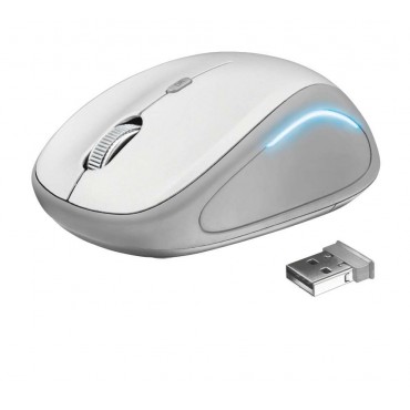 Мишка TRUST Yvi FX Wireless Mouse - white