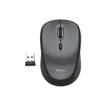 Мишка TRUST Yvi Wireless Mini Mouse, Black/Grey