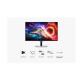Монитор Samsung 32'' LS32HG800SU Odyssey OLED G8 4K 3840x2160 0.03ms 240Hz Glare Free DP 2.1 (UHBR20) & USB-C (98W) Silver Монитор Samsung 32'' LS32HG800SU Odyssey OLED G8 4K 3840x2160 0.03ms 240Hz Glare Free DP 2.1 (UHBR20) & USB-C (98W) Silver