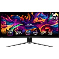 Геймърски монитор MSI MPG 341CQPX QD-OLED Gaming Monitor
