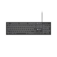 Клавиатура Natec Keyboard Herring Glow US