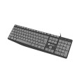 Клавиатура Natec keyboard Nautilus SLIM Black-Grey US layout Клавиатура Natec keyboard Nautilus SLIM Black-Grey US layout