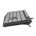 Клавиатура Natec keyboard Nautilus SLIM Black-Grey US layout Клавиатура Natec keyboard Nautilus SLIM Black-Grey US layout