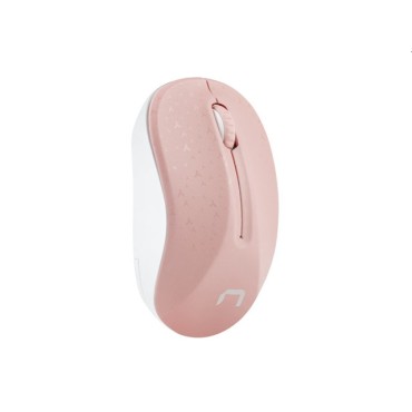 Мишка Natec Mouse Toucan Wireless 1600 DPI Optical Pink-White Мишка Natec Mouse Toucan Wireless 1600 DPI Optical Pink-White