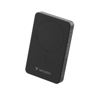 Оптично устройство за лаптоп Verbatim Charge 'n' Go Essentials Power Bank Magnetic Wireless 10000mAh Black Оптично устройство за лаптоп Verbatim Charge 'n' Go Essentials Power Bank Magnetic Wireless 10000mAh Black