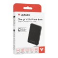 Оптично устройство за лаптоп Verbatim Charge 'n' Go Essentials Power Bank Magnetic Wireless 10000mAh Black Оптично устройство за лаптоп Verbatim Charge 'n' Go Essentials Power Bank Magnetic Wireless 10000mAh Black