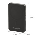 Оптично устройство за лаптоп Verbatim Charge 'n' Go Essentials Power Bank Magnetic Wireless 10000mAh Black Оптично устройство за лаптоп Verbatim Charge 'n' Go Essentials Power Bank Magnetic Wireless 10000mAh Black