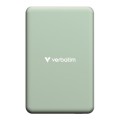 Оптично устройство за лаптоп Verbatim Charge 'n' Go Essentials Power Bank Magnetic Wireless 10000mAh Green