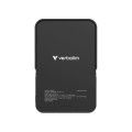 Оптично устройство за лаптоп Verbatim Charge 'n' Go Power Bank with Stand Magnetic Wireless 10000mAh Black