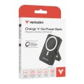 Оптично устройство за лаптоп Verbatim Charge 'n' Go Power Bank with Stand Magnetic Wireless 10000mAh Black