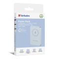 Оптично устройство за лаптоп Verbatim MCP-10BE Power Pack 10000 mAh with UBS-C PD 20W / Magnetic Wireless Charging 15W Blue