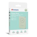 Оптично устройство за лаптоп Verbatim MCP-10GN Power Pack 10000 mAh with UBS-C PD 20W / Magnetic Wireless Charging 15W Green