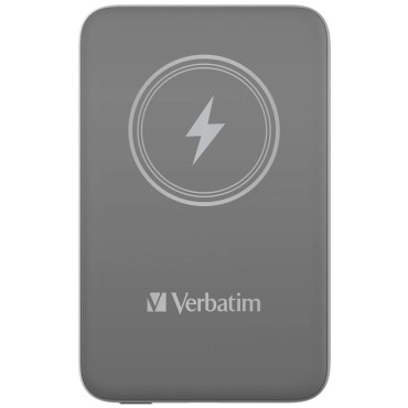 Оптично устройство за лаптоп Verbatim MCP-10GY Power Pack 10000 mAh with UBS-C PD 20W / Magnetic Wireless Charging 15W Grey Оптично устройство за лаптоп Verbatim MCP-10GY Power Pack 10000 mAh with UBS-C PD 20W / Magnetic Wireless Charging 15W Grey