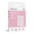 Оптично устройство за лаптоп Verbatim MCP-5PK Power Pack 5000 mAh with UBS-C PD 20W / Magnetic Wireless Charging 15W Pink Оптично устройство за лаптоп Verbatim MCP-5PK Power Pack 5000 mAh with UBS-C PD 20W / Magnetic Wireless Charging 15W Pink