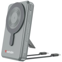 Оптично устройство за лаптоп Verbatim Power Bank Magnetic Wireless 10.000 mAh C+C Display Grey