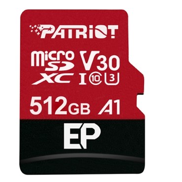 Флаш памет Patriot EP Series 512GB micro SDXC V30