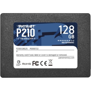 Твърд диск за лаптоп Patriot P210 128GB SATA3 2.5