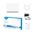 Рутер Cudy LT500E Wi-Fi 4G LTE Cat.4 Router AC1200 Wi-Fi build-in 4G LTE modem 4 10/100M RJ45 Ports Nano SIM Slot