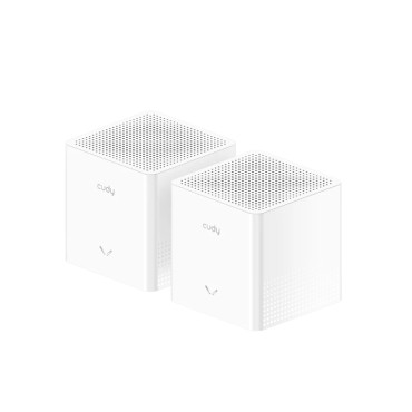 Рутер Cudy M1200 (2-Pack) AC1200 Wi-Fi Mesh Solution 867Mbps at 5GHz + 300Mbps at 2.4GHz