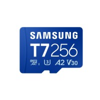 Флаш памет Samsung 256GB micro SD Card T7 UHS-I Transfer Speed up to 170MB/s Class 10 U3 V30 A2