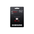 Флаш памет Samsung 512GB micro SD Card P9 Express UHS-I Read 65K IOPS
