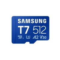 Флаш памет Samsung 512GB micro SD Card T7 UHS-I Transfer Speed up to 170MB/s Class 10 U3 V30 A2