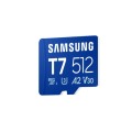 Флаш памет Samsung 512GB micro SD Card T7 UHS-I Transfer Speed up to 170MB/s Class 10 U3 V30 A2