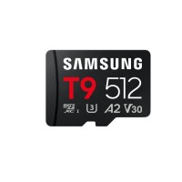 Флаш памет Samsung 512GB micro SD Card T9 UHS-I Read 200MB/s - Write 130MB/s Class 10 U3 V30 A2