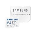 Флаш памети Samsung 64GB micro SD Card EVO Plus with Adapter