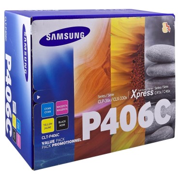 Консуматив Samsung CLT-P406C 4-pk CYMK Toner Crtg Консуматив Samsung CLT-P406C 4-pk CYMK Toner Crtg