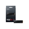 Диск за лаптоп Samsung SSD 9100 PRO 2TB Heatsink PCIe 5.0 NVMe 2.0 M.2  Read 14700 MB/s Write 13400 MB/s