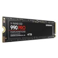 Samsung SSD 990 PRO 4TB PCIe 4.0 NVMe 2.0 M.2 V-NAND 3-bit MLC
