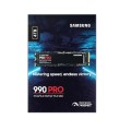 Samsung SSD 990 PRO 4TB PCIe 4.0 NVMe 2.0 M.2 V-NAND 3-bit MLC