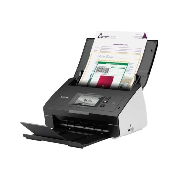 Скенер Brother ADS-2600WE Document Scanner, White-Black
