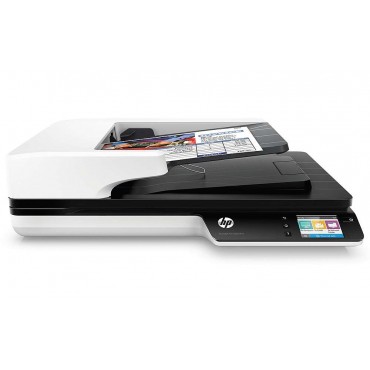 Скенер HP ScanJet Pro 4500 fn1 Network Scanner, White-Black