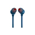Слушалки JBL T310C BLU USB-C In-ear headphones