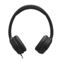 Слушалки JBL TUNE 530C BLK USB-C Wired on-ear headphones