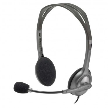 Ð¡Ð»ÑƒÑˆÐ°Ð»ÐºÐ¸ Logitech Stereo Headset H111, Silver