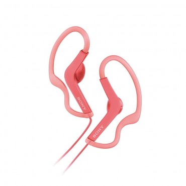 Слушалки Sony Headset MDR-AS210AP, Pink