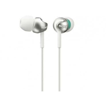 Слушалки Sony Headset MDR-EX110LP white, White