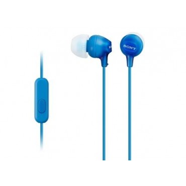 Слушалки Sony Headset MDR-EX15AP blue, Blue