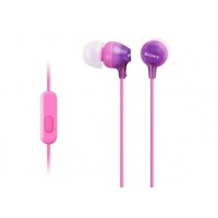 Слушалки Sony Headset MDR-EX15AP pink, Pink
