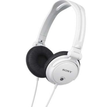 Слушалки Sony Headset MDR-V150 white, White