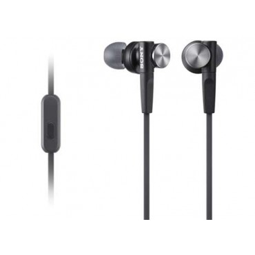 Слушалки Sony Headset MDR-XB50AP black, Black