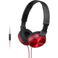 Слушалки Sony Headset MDR-ZX310AP red, Red