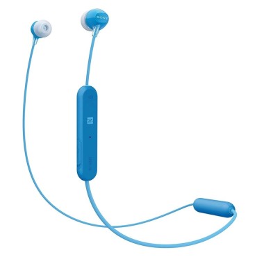 Слушалки Sony Headset WI-C300, Blue
