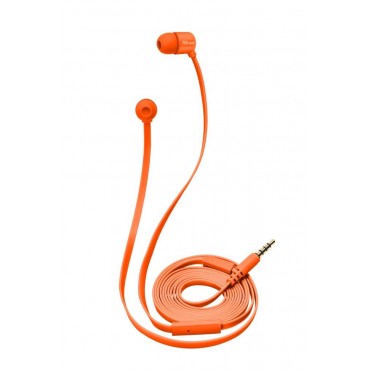 Слушалки TRUST Duga In-Ear Headphones - orange, Orange