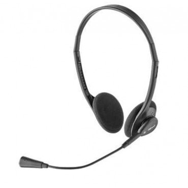 Слушалки TRUST Headset HS-2100, Black