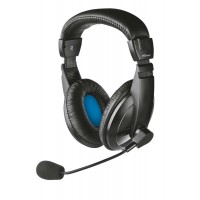 Слушалки TRUST Quasar Headset for PC and laptop, Black